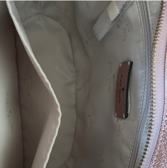 Kate Spade Pink Glitter Small Tote Bag - Picture 7 of 8